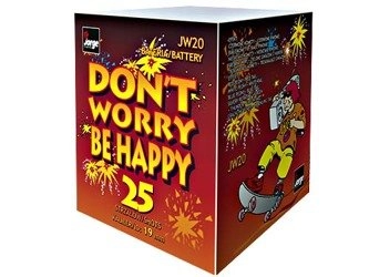 Don`t Worry Be Happy JW20 - 25 strzałów 0.8"